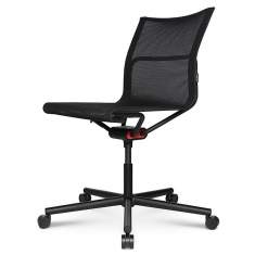 Bürodrehstuhl schwarz Bürodrehstühle Netzgewebe Dreustuhl Büro Wagner D1 Office
