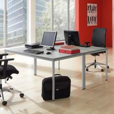 Büro Schreibtische 4-Fuss |  Palmberg, Schreibtisch INTRO•TEC