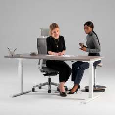 Höhenverstellbarer Schreibtisch elektrisch ergonomische Schreibtische Nowy Styl eUP
LED Display
höhenverstellbar
rechteckige Tischplatte