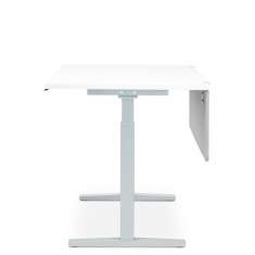 Höhenverstellbarer Schreibtisch elektrisch ergonomische Schreibtische weiss Nowy Styl eUP
LED Display
höhenverstellbar
rechteckige Tischplatte
