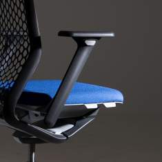 Bürostuhl blau Bürodrehstuhl moderne Bürostühle  Nowy Styl YouTEAM