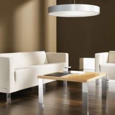 Ledersessel beige Büro Loungemöbel, Nowy Styl, Studio Sessel