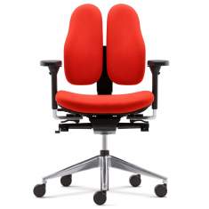 Ergonomische Bürostühle Bürostuhl rot Bürodrehstuhl, ROHDE & GRAHL (Nowy Styl Group), duo back uph/plastic