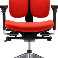 Bürostuhl rot Bürodrehstuhl, ROHDE & GRAHL (Nowy Styl Group), duo back uph/plastic