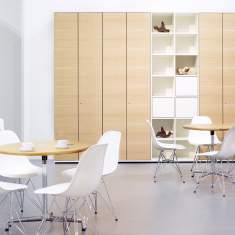 Türschrank Regal Büro Holz Büromöbel werner works, basic S Schranksystem