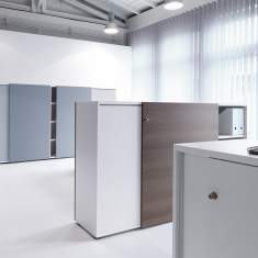 Schiebetürenschrank Aktenschrank Büro Sideboard Büromöbel werner works basic S Solitäre