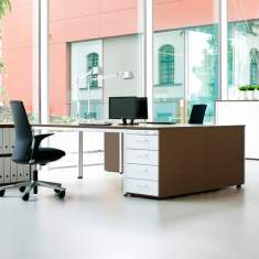 Schreibtisch groß Design Büromöbel Schreibtische Chefzimmer REISS, REISS STANDARD
