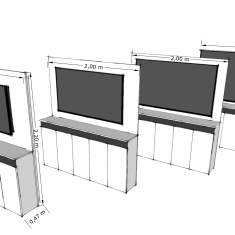 Interaktive Boards/Tafeln | Multimediamöbel, Peter Kenkel GmbH, Mediawall v2+