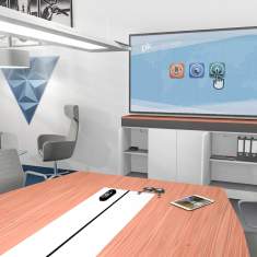 Interaktive Boards/Tafeln | Multimediamöbel, Peter Kenkel GmbH, Mediawall v2+