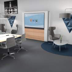 Interaktive Boards/Tafeln | Multimediamöbel, Peter Kenkel GmbH, Mediawall v1