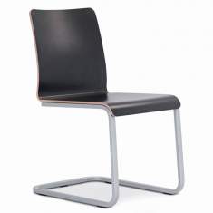 Besucherstuhl schwarz Besucherstühle Freiscswhinger Konferenzstühle, Steelcase, Eastside