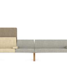 Lounge Sofa Loungesofa Design, Steelcase, MN_K