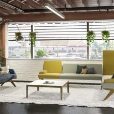 Lounge Sofa Loungesofa Design, Steelcase, MN_K