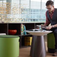 Hocker | Polsterhocker, Steelcase, Buoy