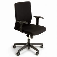 Bürostuhl schwarz Bürodrehstuhl moderne Bürostühle Neudoerfler N:GO