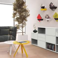 Büroregal modular büro schrank offen Büroschrank weiß, Sara, MoodBox