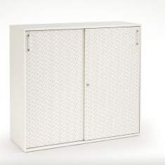 Sideboard Büromöbel Schiebetürschränke weiss Be_Hold Schiebetürschrank