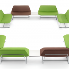 Möbel für Warte und Empfangsbereiche | Loungesofa, Girsberger, Otto