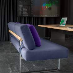 Möbel für Warte und Empfangsbereiche | Loungesofa, Girsberger, Joline Lounge