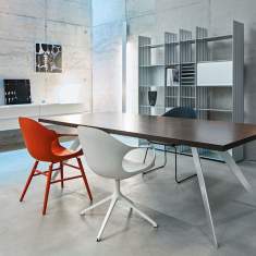 Büro Schreibtisch Tischplatte Holz Schreibtische Design Büromöbel Echo, Spina