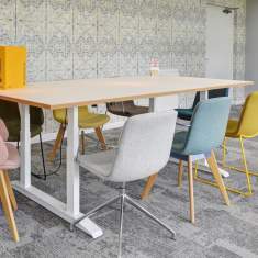 Besucherstuhl Besucherstühle Holz Konferenzstühle Orangebox, Bigla cubb