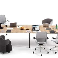 Teamtisch Holz Konferenztisch Büro Konferenztische Orangebox Cubb Teamtische
rechteckige Tischplatte