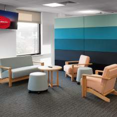 Hocker mit Rollen Polsterhocker Orangebox sully