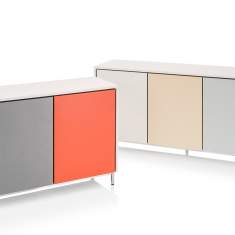Sideboard Büro Schiebetürschrank Holz Schiebetürschränke Büroschrank Orangebox vari
