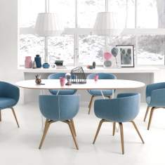 Clubsessel Cocktailsessel  Lounge Sessel Loungemöbel blau, profim, Nu