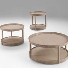 Designer Beistelltisch rund Beistelltische, offecct, Archipielago