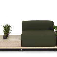 Beistelltische Holz Beistelltisch, offecct, Meet
rechteckig