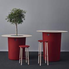 Konferenztische | Möbel für Warte und Empfangsbereiche, offecct, On Point medium/high