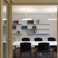 Pendelleuchten Design LED Pendelleuchte modern Bürolampe Metall Belux KOI NEO