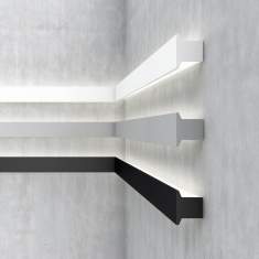 Wandleuchte modern Lichtband Deckenlampe, Belux, METER BY METER
