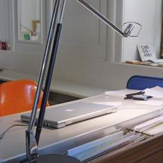Tischlampe modern LED Schreibtisch Lampe Design Tischleuchte schwarz, Belux, LIFTO