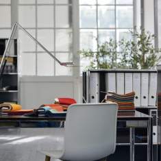 Tischlampe modern LED Schreibtisch Lampe Design Tischleuchte schwarz, Belux, LIFTO