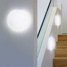 Wandleuchte weiss Wandleuchten LED Deckenleuchte Büro Belux O-LITE