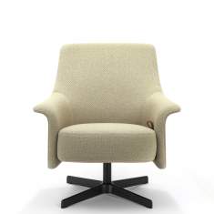 Loungesessel beige Sessel drehbar Bene PORTS Lounge Active Chair