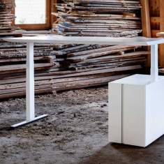 Höhenverstellbarer Schreibtisch ergonomisches Büro Schreibtische Ergonomie Büromöbel Hund, M-Move