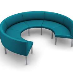 Loungemöbel Design Loungesofa türkis Büro Lounge Möbel, Sedus, se:works