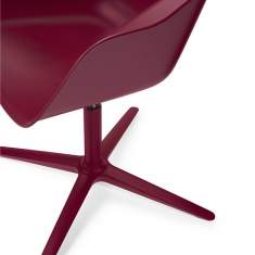 Konferenzstuhl violett Konferenzstühle Kunststoff Sedus, on spot
mit German Design Award ausgezeichnet