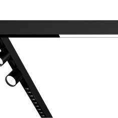 Lichtsysteme schwarz Stromschienenprofil Aluminium XAL Flextrack Move it 25S