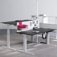 Schreibtisch höhenverstellbar Büromöbel Schreibtische ergonomisch Bigla, Bigla bst2