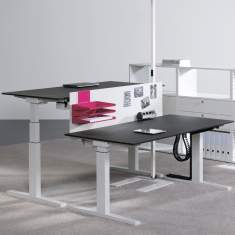 Schreibtisch höhenverstellbar Büromöbel Schreibtische ergonomisch Bigla, Bigla bst2