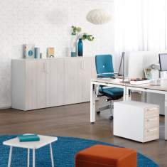 Sideboard Büro, Steelcase, Volum Art