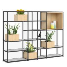 Raumplanungssystem modular Stauraum Stahl Vitra Kado Office
