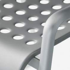 Besucherstuhl Aluminium Besucherstühle Konferenzstühle, vitra Klassiker Landi-Stuhl