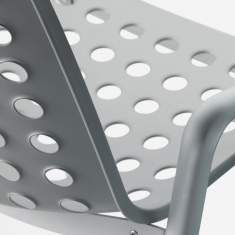 Besucherstuhl Aluminium Besucherstühle Konferenzstühle, vitra Klassiker Landi-Stuhl