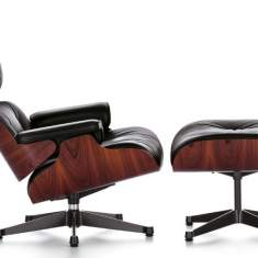Vitra Lounge Chair Leder Loungesessel Büro Loungemöbel, vitra, Lounge Chair & Ottoman