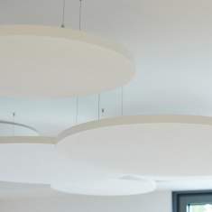 Deckenabsorber, acoustic - adeco, Akustik Deckensegel